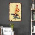 thumbnail image 2 of Sexy Lady Retro Metal Plate Tin Sign Vintage Iron Painting Poster Art Home Decor Tmvgtek Para estrenar, 2 of 9