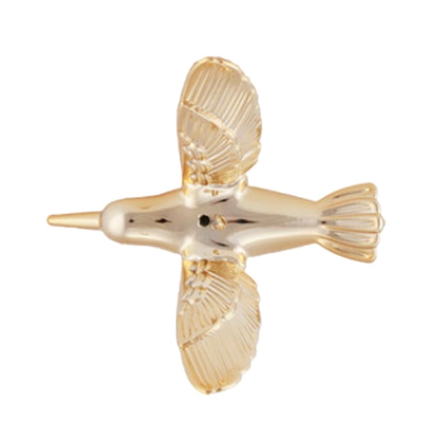 GUOOL Acrylic Birds Hanging Decoration Ornament for Ceiling Bedroom Window Decoration Gold