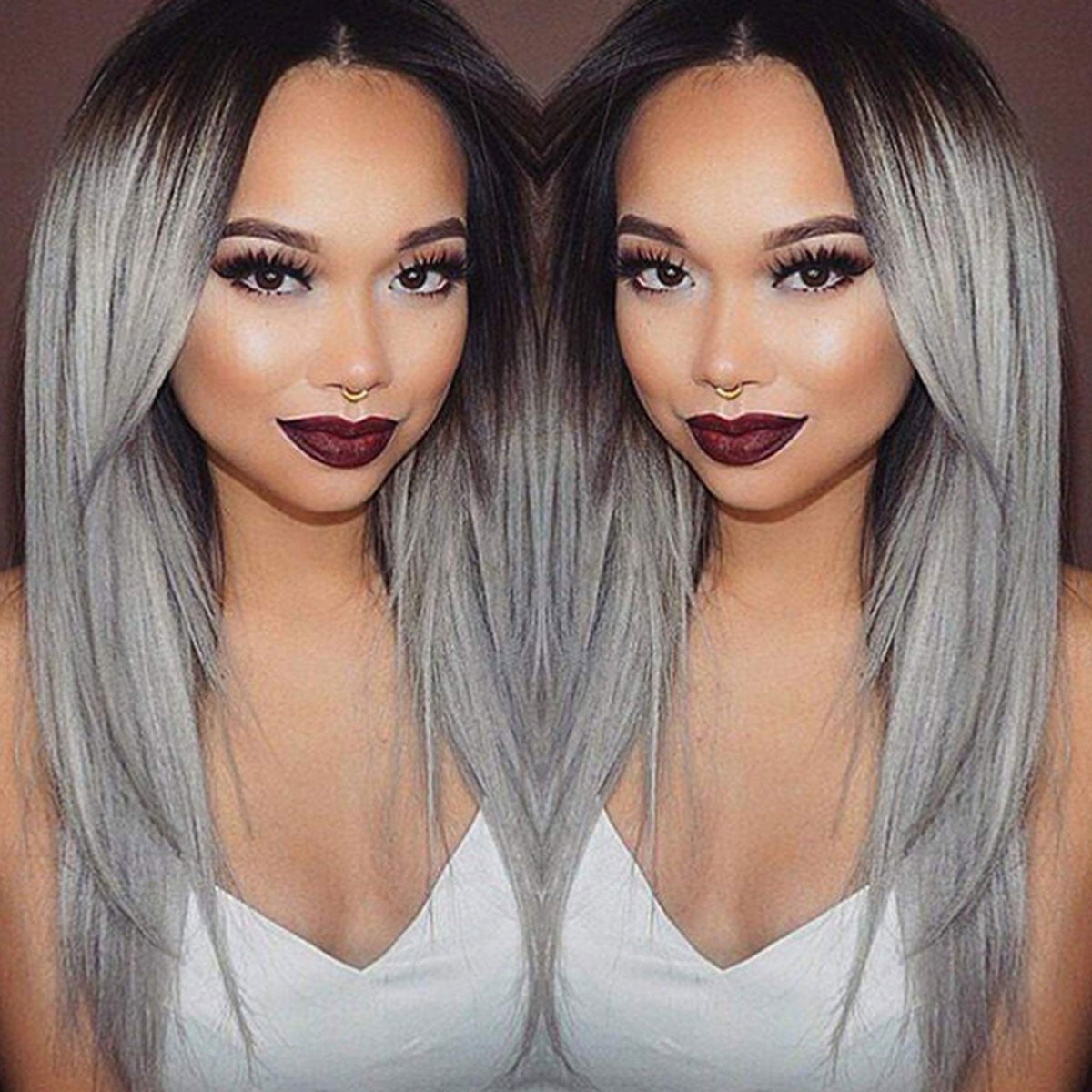 7 Types Synthetic Fiber Hair Wigs Women Hair Styling Long Curly