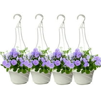 windfall 17 Round Hanging Planters 4 Pieces