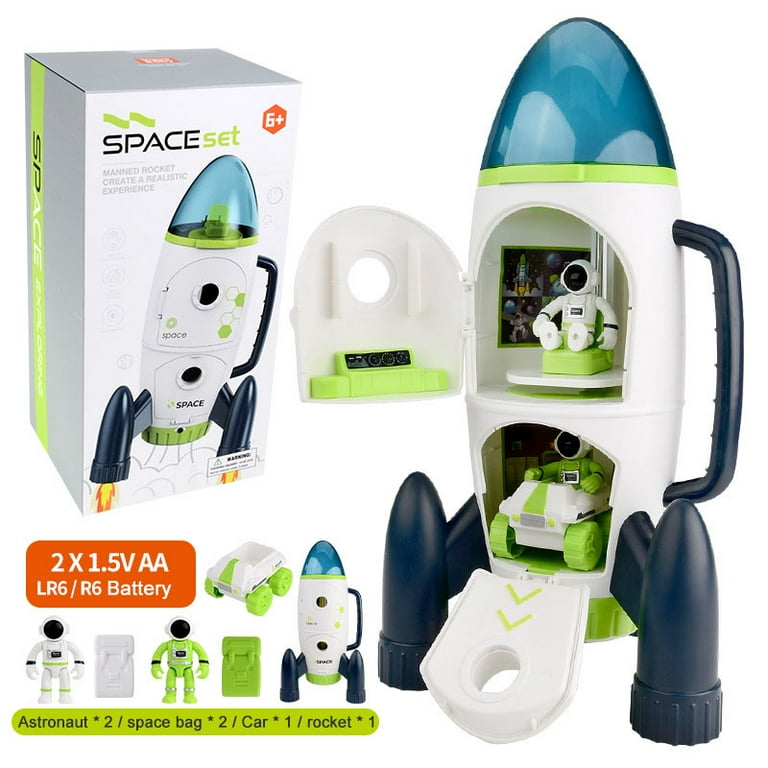 Plastic sales rocket toy