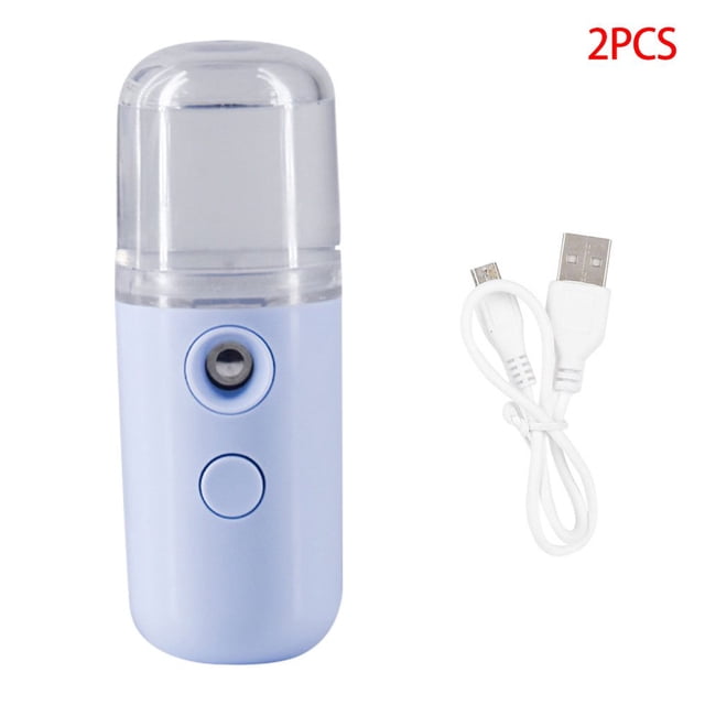 2 PCS Face Sprayer 30ml Face Skin Water Mist Atomizer Facial Skin Moisturizing Portable Sprayer