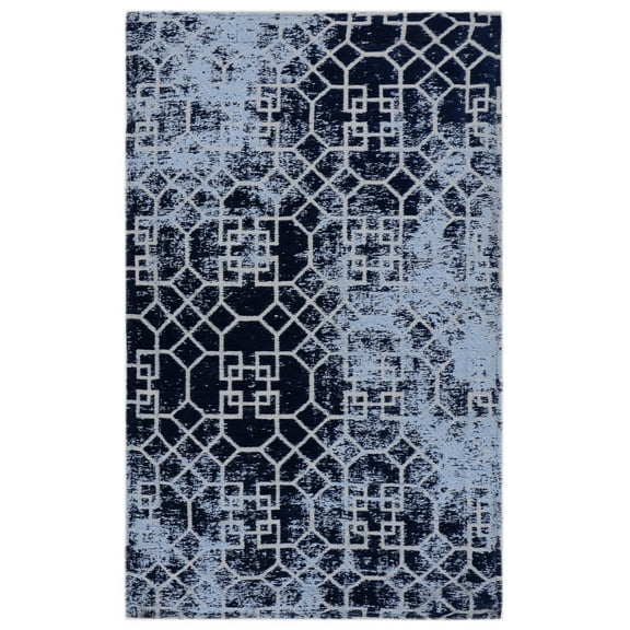 Rugsmith Black Machine Woven Brianna Anti-Fatigue Kitchen Mat, 20" x 36"