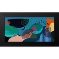 thumbnail image 2 of Bolokofsky, Ronald 18x11 Black Modern Framed Museum Art Print Titled - Mid Century Shapes 832, 2 of 5