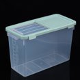 thumbnail image 2 of 10KG Rice Storage Food Grains Large Food Flour Cereal Sealed Container Box Home Office, 2 of 5