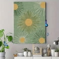thumbnail image 4 of Sunburst Floral Canvas Print, Wall Art for Living Room, Bedroom, Dining Room, Office, Hallway, Apartment, 4 of 8