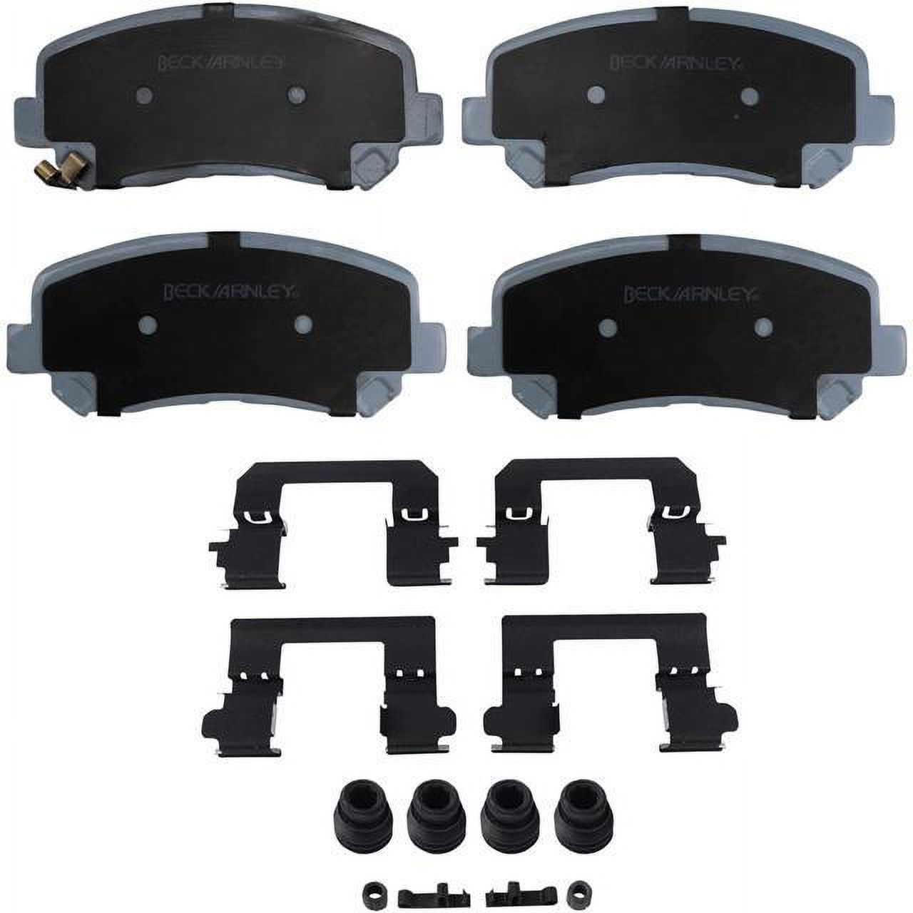 Beck Arnley Premium Application Specific Material Pads With Hardware 085-6963
