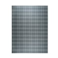 thumbnail image 3 of EORC Gray Transitional Geometric Reversible Plaid Area Rug, 3 of 5