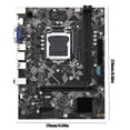 thumbnail image 4 of Conjunto De Placa Base Placa base de computadora LGA-1155CPU DDR3 * 2 Memoria B75M-VH Placa base de escritorio 4 pines DQrwqpou Para estrenar, 4 of 4