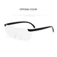 thumbnail image 3 of Qarigey Gafas presbiópicas de lectura 1.6X con lupa plegable, gafas Vintage para mujer, lupa, lentes de visión, gafas ligeras Lentes Qarigey AP012395-00B, 3 of 6