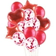thumbnail image 3 of Red 26 Pcs Birthday Party Decorations Ornaments for Living Room Balloon Bulk Child, 3 of 4
