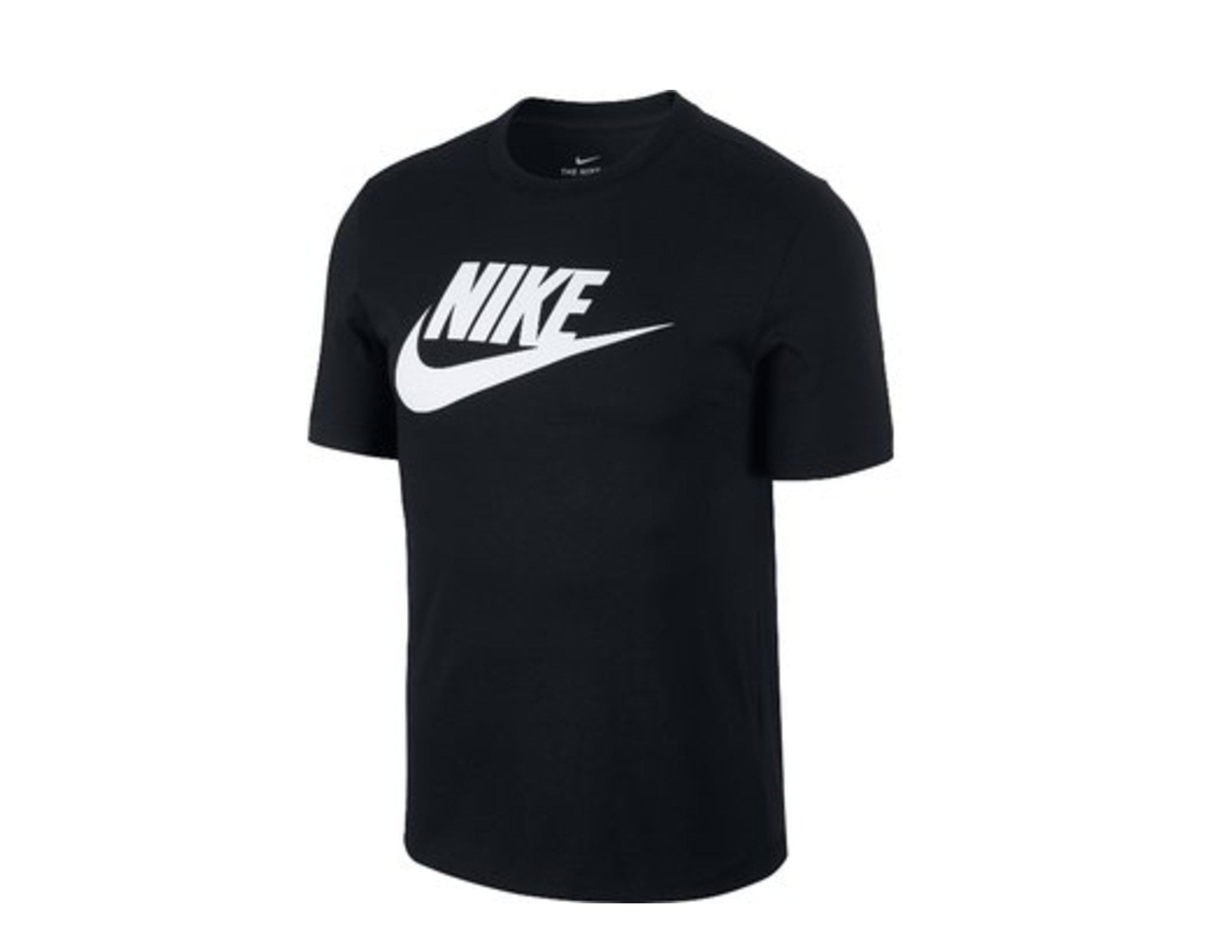 Nike Sportswear Icon Futura Black White Men s T Shirt AR5004 010 ...