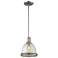 thumbnail image 2 of Z-Lite Mason 1 Light Mini Pendant in Brushed Nickel, 2 of 3