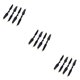 thumbnail image 5 of Vogacara Hélice de aire de 4 piezas, hoja UAV, accesorio de alta resistencia, accesorio para Dron, versión platino para 8331 dorado Type1 NO1 Vogacara CBP216818, 5 of 6