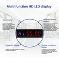 thumbnail image 6 of HOZVOMI Portable Gym Timer with Large 1.5 Inch LED Display, Remote Control, Countdown/Stopwatch for Home Gym Workout Training, 6 of 9