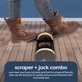 thumbnail image 2 of SCRUBIT All-Weather Boot Scraper and Jack Combo, 12"x6", Durable Plastic and Wood, 2 of 7