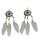 thumbnail image 2 of Qarigey Pendientes bohemios Colgantes largos Pendientes colgantes de gota 1 par Joyas colgantes Regalo de cumpleaños para mujeres Niñas Gris Type3 NO3, 2 of 6