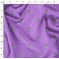 thumbnail image 4 of Soimoi Silk Fabric Leaves & Floral Artistic Fabric Prints By Yard 42 Inch Wide, 4 of 5