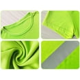 thumbnail image 4 of Dpytoraw Men High Vis Reflective T Shirt Long Sleeve Mesh Shirts Work Shirt Men’s T-Shirts Green XL, 4 of 4