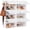 White, variant on Shoe Rack Organizer, 8-Tier Shoe Storage Cabinet with Door, Stackable Plastic Shelves Organize for Closet,Entryway,Hallway,Bedroom, 32 Pairs