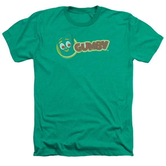 Gumby Men's Logo Heather T-shirt Green