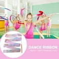 thumbnail image 4 of Banda de seda para gimnasia, 2 m/4 m, para niños, baile, gimnasia, baile, gimnasia, banda de seda, varitas construidas para durar, 4 of 8