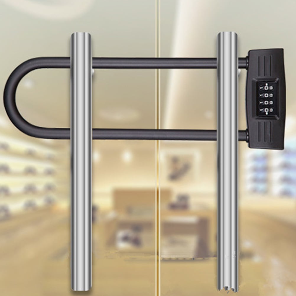 ULTNICE U Shaped Lock Coded Lock Black Password Protection Cycling Locks 1Pack