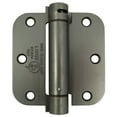 thumbnail image 5 of Adjustable Spring Hinge, 3-1/2 Inches, 1/4" Radius Corner, Antique Brass by Stone Harbor Hardware, 5 of 29
