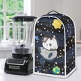 thumbnail image 5 of HELLHERO Dust Cover 1Pcs Space Cat Pattern Fall Festival Coffee Machine Dust Cover, 5 of 6