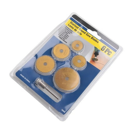 

7pcs Steel Cutting Blade Saw Discs Ultra-Thin Cutting Saw for Wood Plastic Drywall