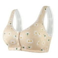 thumbnail image 1 of Womens No Steel Ring Lactation Vest Bra Back Adjustment Yoga Running Bra, 1 of 3