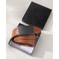 thumbnail image 4 of AWAYTR Ratchet Leather Belt for Men - Genuine Leather Black and Brown Belt for Dress Casual Pants, 4 of 8