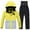 Yellow, variant on Aboser Kids Waterproof Snowsuit Set for Girls Boys Winter Skiing Snowboard Snow Suits Thick Windproof Snow Jackets and Pants 2 Piece Skisuits Yellow 11 Years