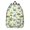 Dinosaur and Leaf-1, variant on Dinosaur and Hill Beige Pattern Backpack for School, Cute School Bag with Adjustable Shoulder Straps and Padded Back, 15.7"x11.8"x5.5"