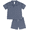 Folkstone Gray, variant on Modern Moments by Gerber Baby and Toddler Boy Textured Shirt and Cargo Short Set, 2-Piece, Sizes 0/3 Months - 5T
