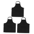 thumbnail image 4 of HOOWIFFY 3-Piece Adjustable Black Hairdresser Apron Set for Women Salon Stylists Professional Hair Cutting and Styling, 4 of 8