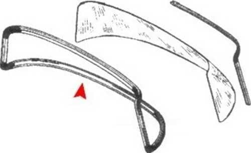 URO Parts URO-000402 Rear Window Seal