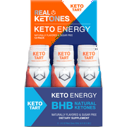 Real Ketones Keto Clean Energy Shot Tart, 12 Count