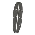 thumbnail image 1 of 8x Pads de Traction pour Planche de Surf, Pads de Queue de Pont pour Planche de Pêche, Prise en Main Forte pour Shortboards de Surf, Paddleboard Gris, 1 of 10