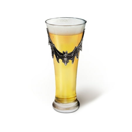 RBI Beer Ale Glass Gothic Victorian 3D Medieval Vampire Dracula Bat Set of 2 Victorian Gothic Romance