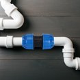 thumbnail image 4 of LHCER Straight Pipe Connector,Pipe Connector,Water Pipe Connector Fittings PE Plastic Straight Pipe Connector Adapter 63mm to 63mm, 4 of 8