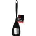 thumbnail image 2 of Chef Craft Basic Melamine Slotted Turner/Spatula, 11.25 inch, Black, 2 of 3