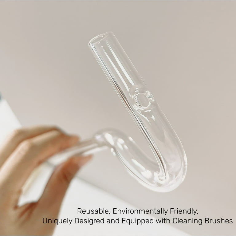 Anti Wrinkle Straw  Reusable Glass Straw – EXPLOREEAZE