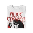 thumbnail image 2 of Alice Cooper - Staring Unisex T-Shirt - White - Small, 2 of 5
