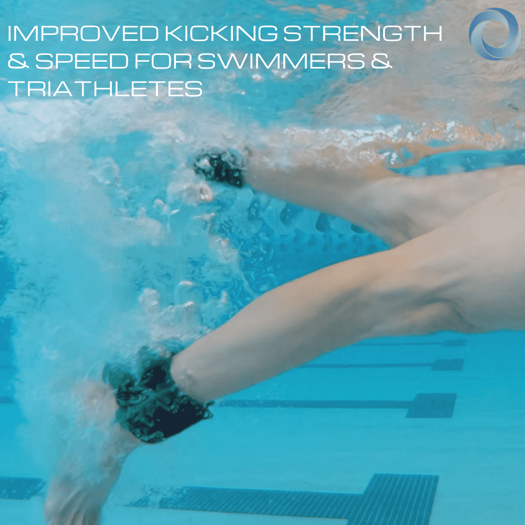 Aqualogix Green Low Resistance Aquatic Hybrid Fin Set - Lower/Upper Body Pool Exercise Fins - Water Leg Weights - Includes Link to Pool Workout Online (Fins Pair - Green)