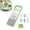 Mint Gree, variant on Clearance Shaver under $6 Food Slicer For Kitchen Stainless Vegetable Slicer Onion Slicer Veggie Slicer Fruit Slicer Potato Slicer Slicer (5 )