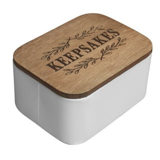 Cornucopia Square White Metal Tins (6-Pack); for Tea, Gift Boxes, and  Storage, 3-Inch Tall, 1-Cup Capacity 