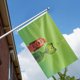 thumbnail image 5 of Bandera navideña para exteriores de Grinchmas Stole de 2 x 3 pies, pancarta para exteriores de doble cara, bandera para jardín, patio, desfile, letrero para fiesta, decoración de pared, tapiz, 5 of 8