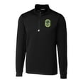 thumbnail image 2 of Men's-Cutter & Buck  Black Nashville SC Traverse Stretch Eco Quarter-Zip Pullover Top, 2 of 3