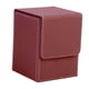 thumbnail image 5 of Caja de tarjetas, estuche organizador de tarjetas, estuche porta tarjetas, contenedor de tarjetas de colección, estuche para tarjetas Marrón, 5 of 9